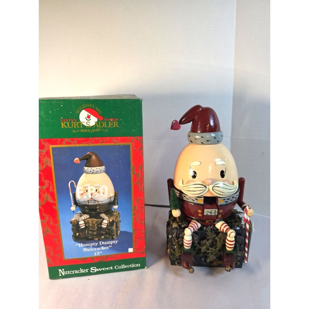 Vintage Kurt Adler Humpty Dumpty Nutcracker 12" Christmas